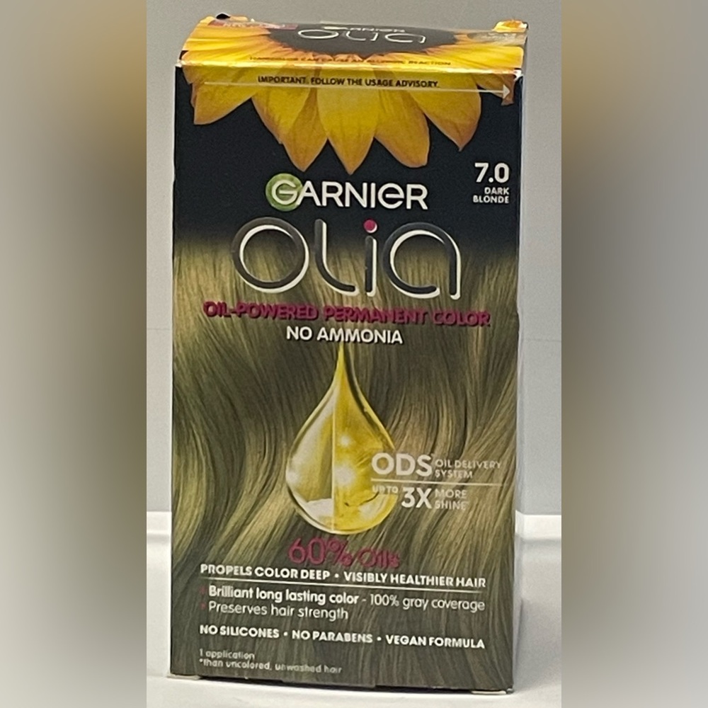 ✴️2/$13✴️ Garnier Olia Oil-Powered Hair Color - 7.0 Dark Blonde